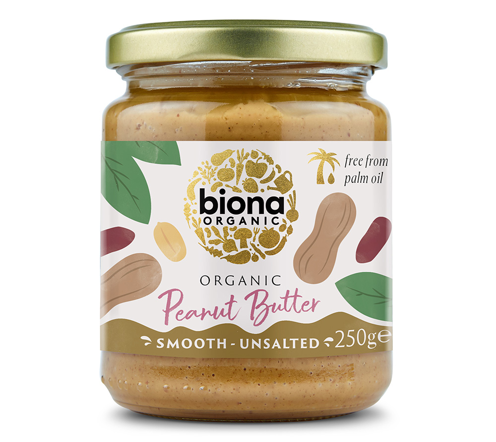 Peanut Butter - Creamy, Unsalted, Organic Quality by Biona