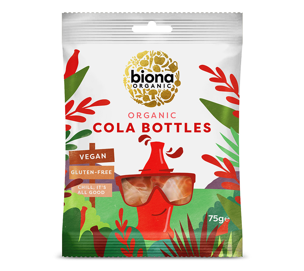 Cool Cola Bottles in organic quality by Biona