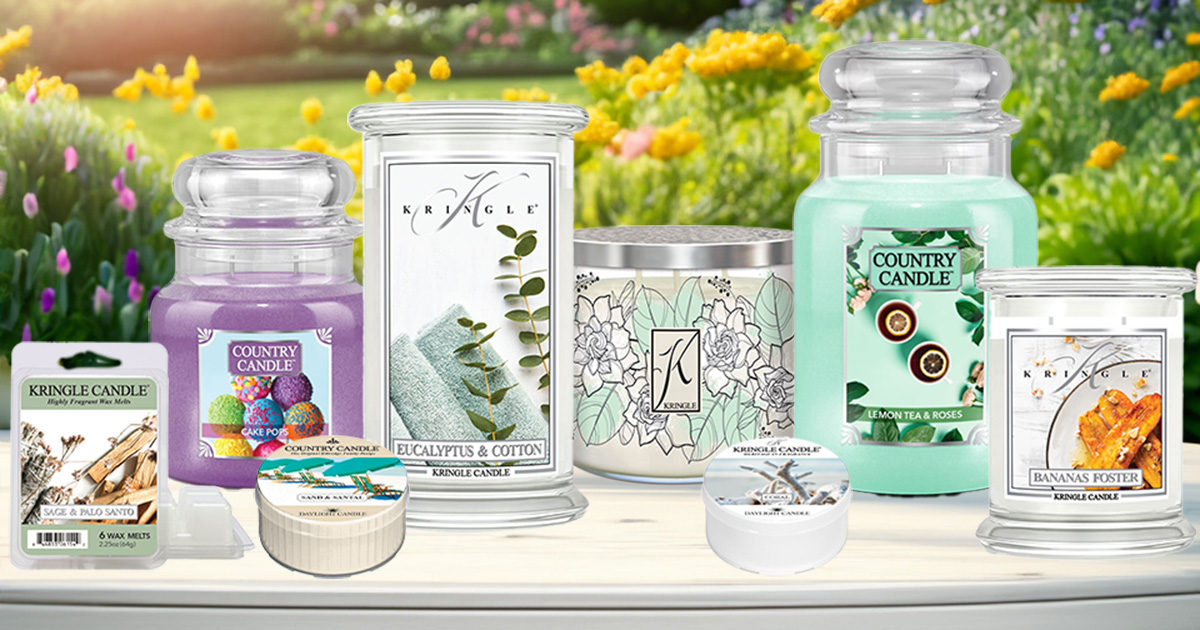 NEW: 2024 Spring Fragrances from Kringle & Country Candle