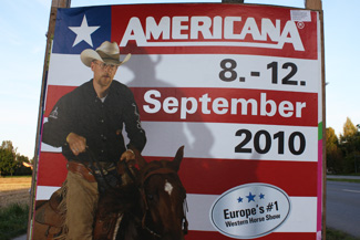 Informationsschild zur Americana 2010
